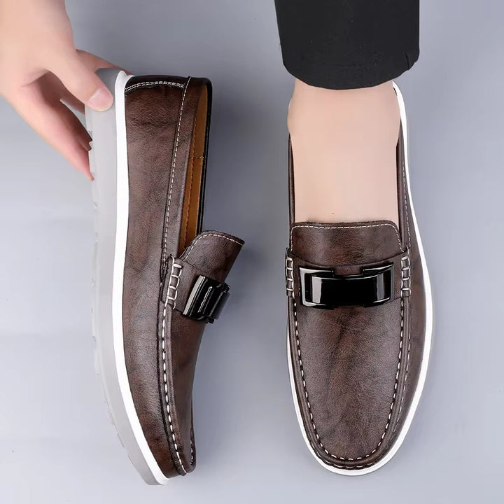 Giorgio Leather Loafers