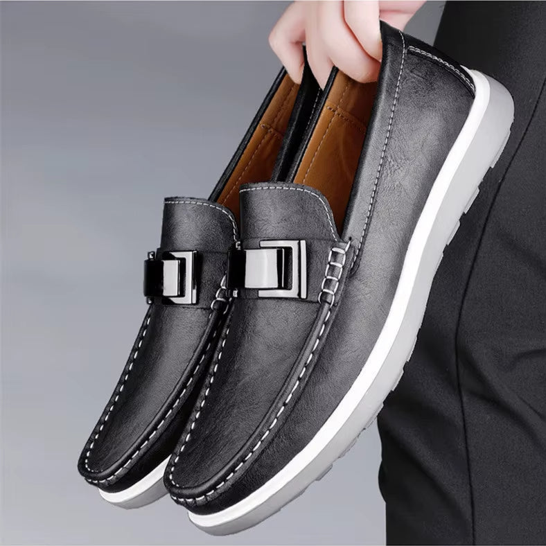 Giorgio Leather Loafers