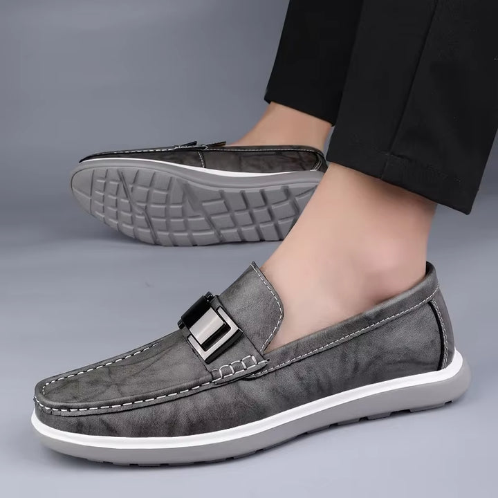 Giorgio Leather Loafers
