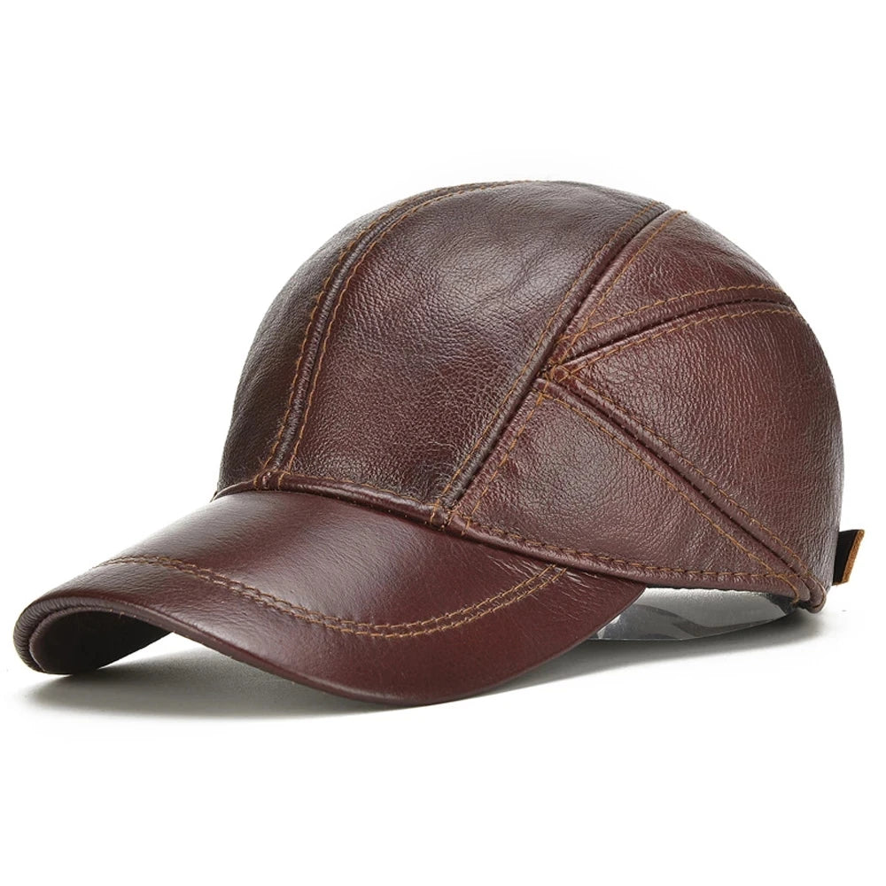 Hudson Leather Heritage Cap