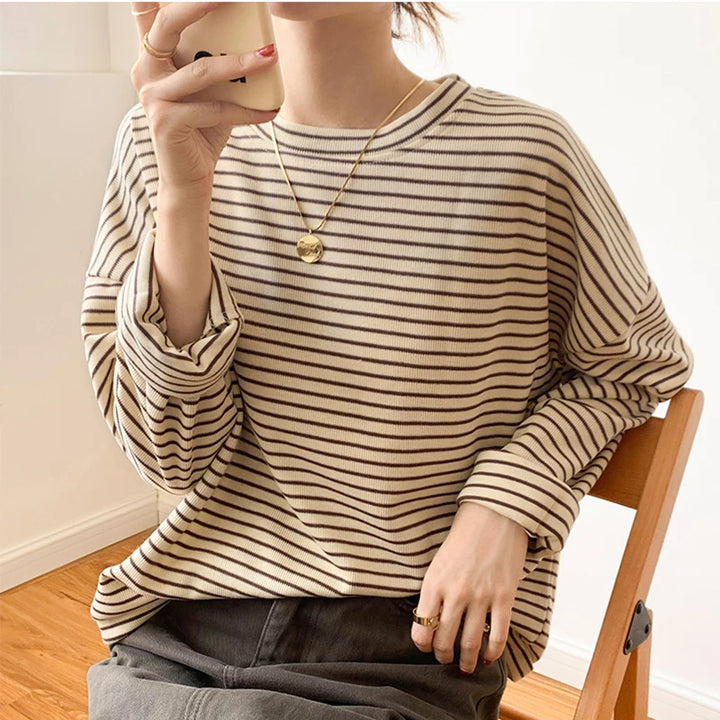 Harbor Stripes Long-Sleeve