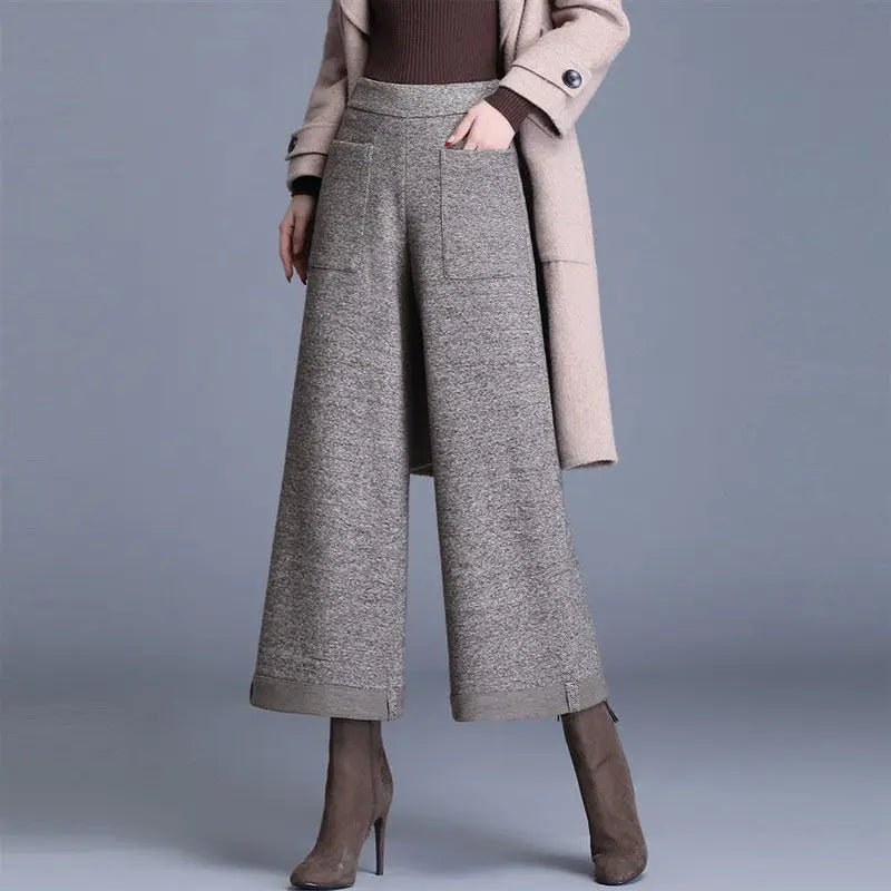 Aubrey Wide-Leg Trousers