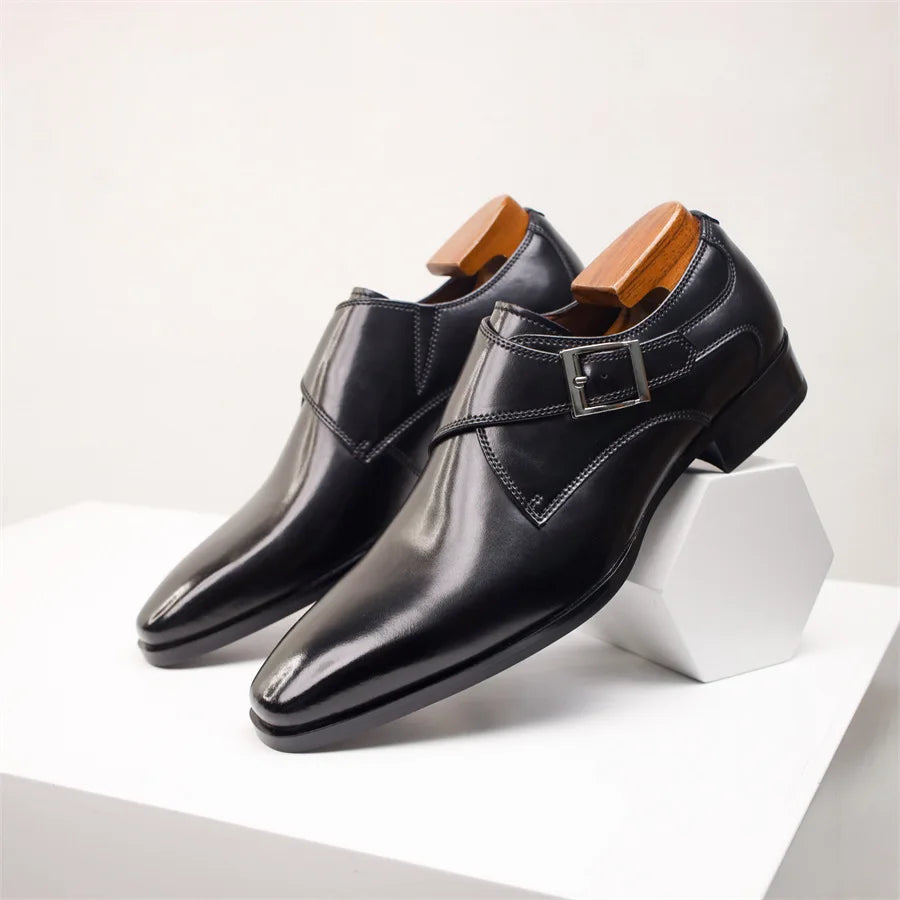 Leather Oxfords Shoes