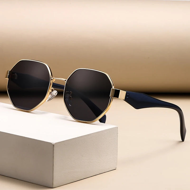 Vance Gold Frame Shades