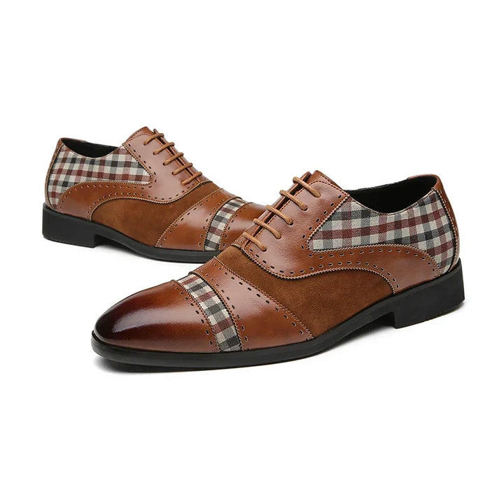 Monarch Checkered Brogues