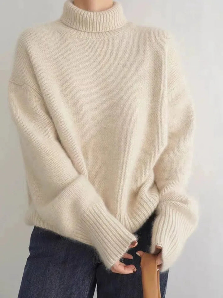 Everly Comfort Cashmere Turtleneck