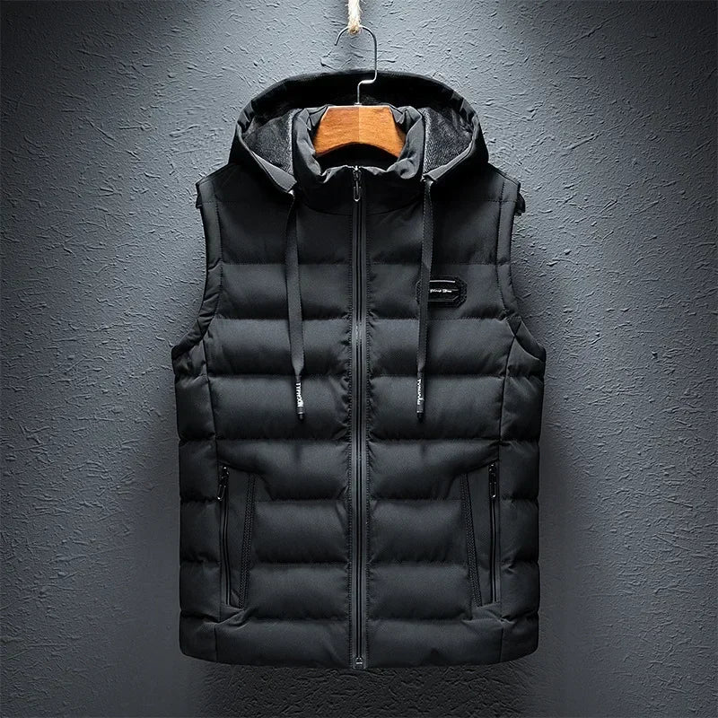 Mason Hooded Puffer Vest