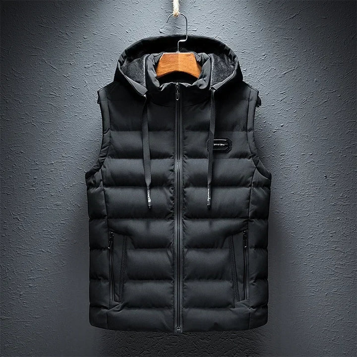 Mason Hooded Puffer Vest