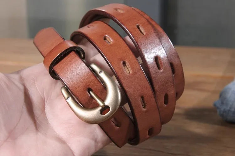 Rustic Buckle Belt