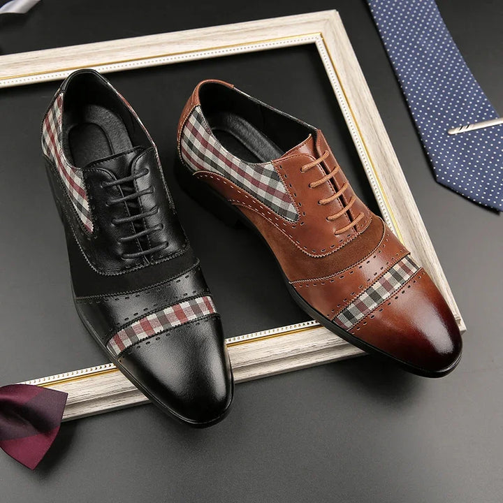 Monarch Checkered Brogues