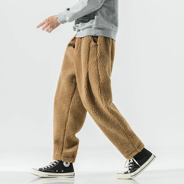 Logan Fleece-Lined Wool Pants