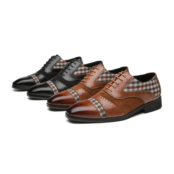 Monarch Checkered Brogues