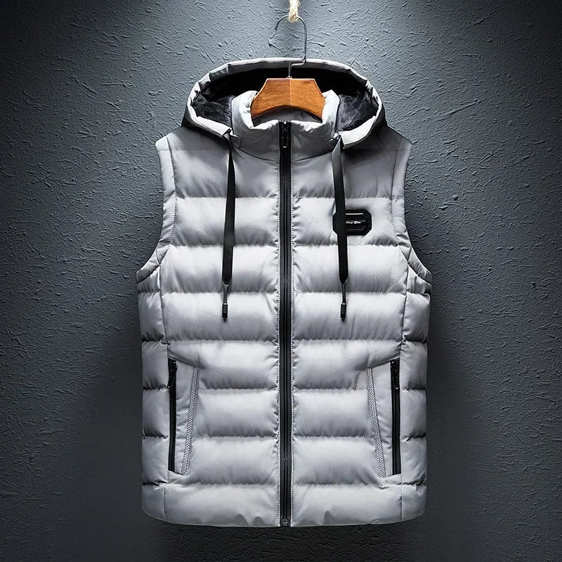 Mason Hooded Puffer Vest