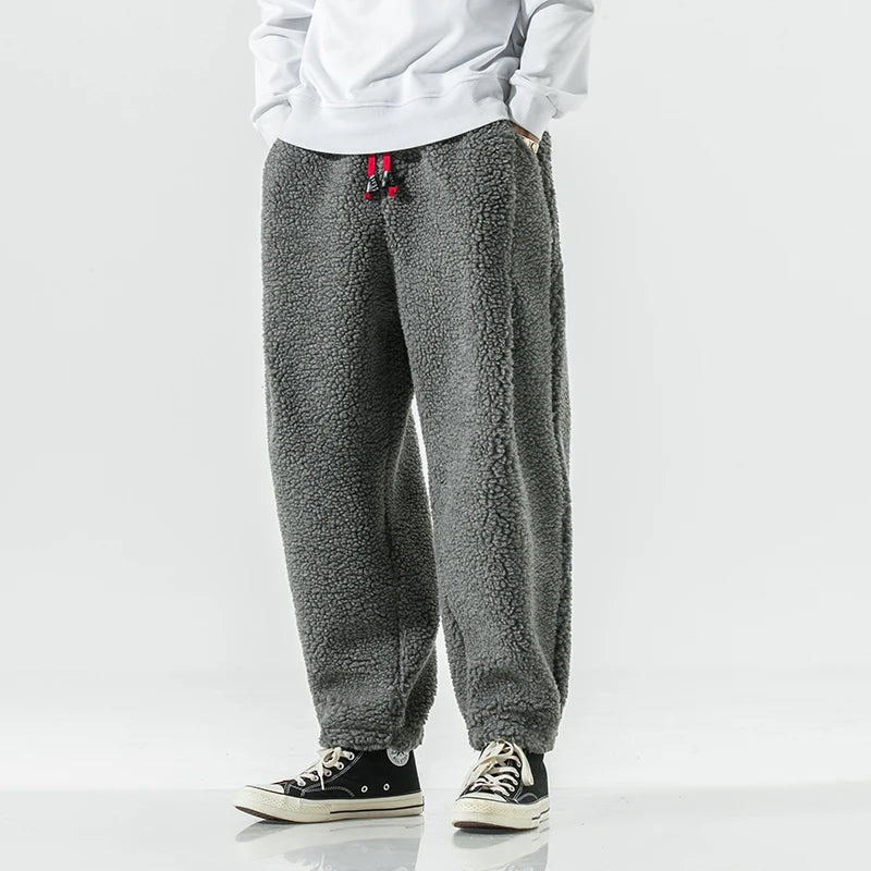 Logan Fleece-Lined Wool Pants