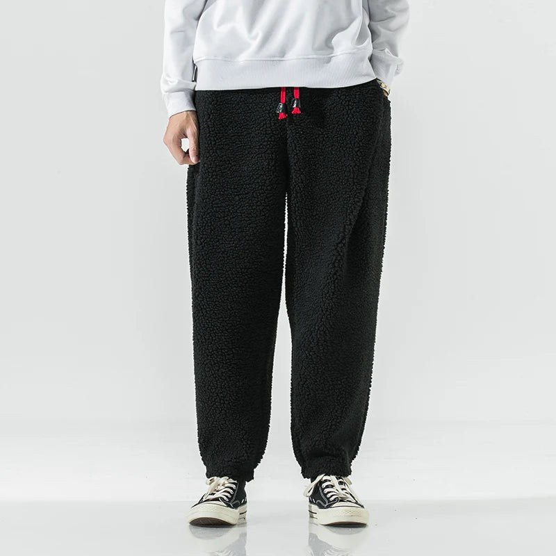 Logan Fleece-Lined Wool Pants