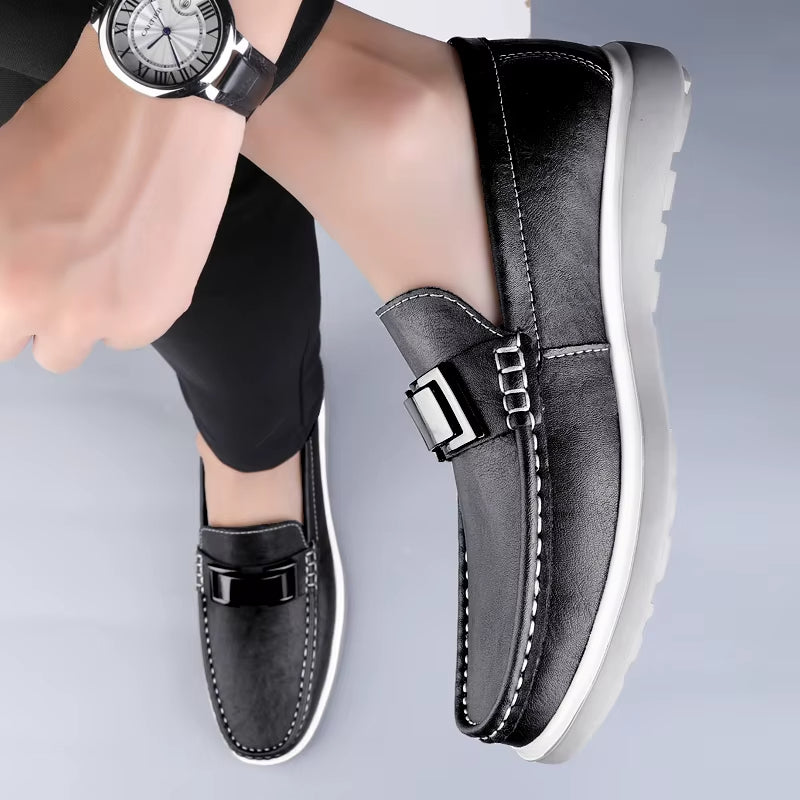Giorgio Leather Loafers