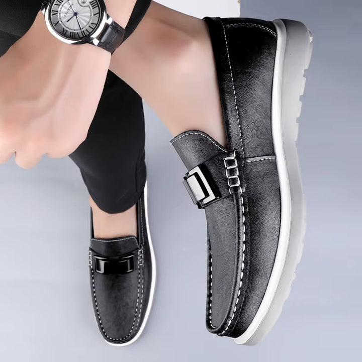 Giorgio Leather Loafers