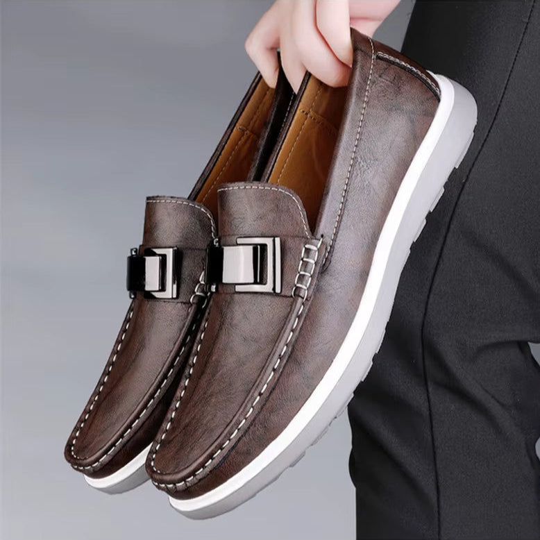 Giorgio Leather Loafers